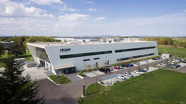 Produktionsgebäude Losan Pharma Eschbach